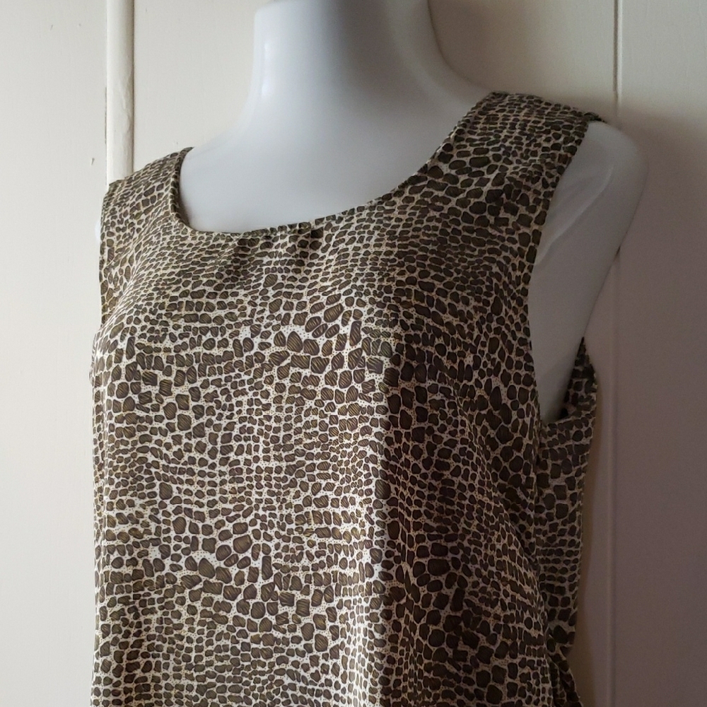 Chic Sheath Dress Animal Print by Awesome Wear